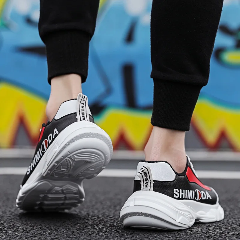 

2019 New Style MEN'S SHOES Athletic Shoes Korean-style Trend Versatile Casual Shoes Men Running Shoes Trendy Shoes Men's