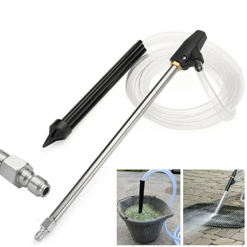 Sandblaster Pressure Washer Sand Wet Blasting Nozzle Gun 1/4Inch Quick Connect | Инструменты