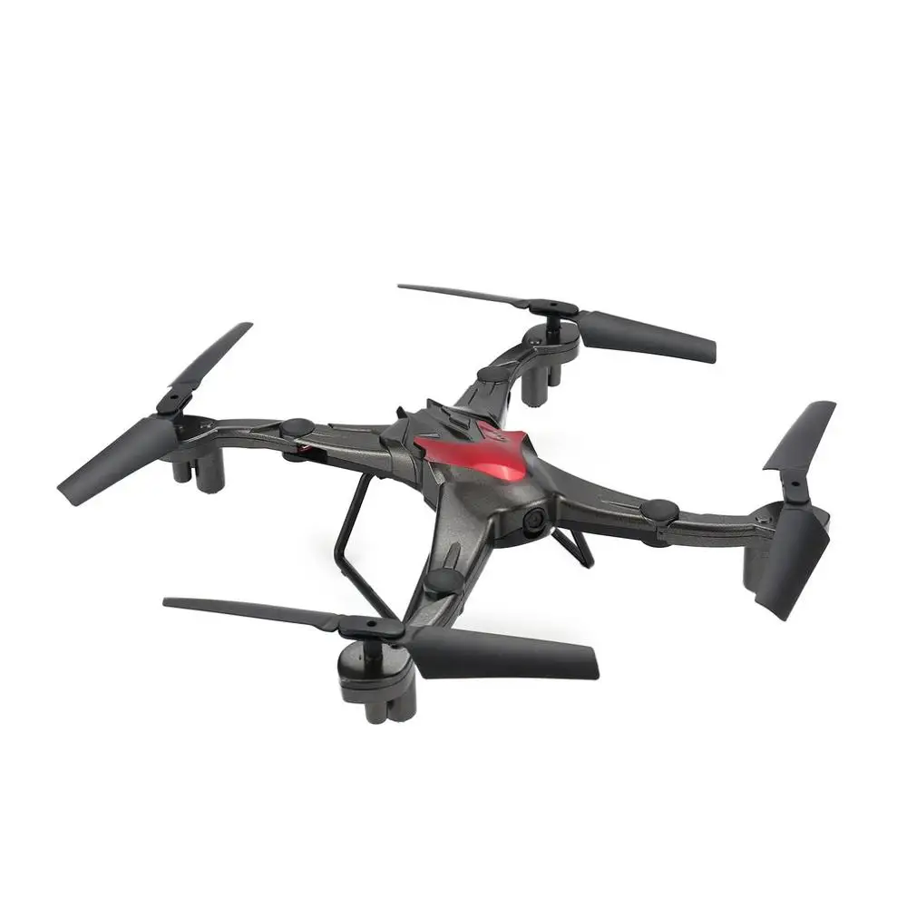 D70WG 2,4G 6-осей, Камера Дрон 0.3MP Wi-Fi Камера FPV RC Drone складной беспилотный летательный аппарат с удержания высоты «Безголовый» 3D сальто Скорость переключатель - Цвет: Черный