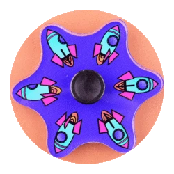 Dessin animé rotatif Anti Stress, Spinner à main, fossettes, Gyro, dessin animé amusant, Animal, dessin animé, jouets rotatifs au bout des doigts 