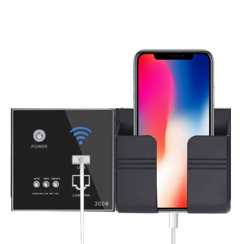 

300M Wall Embedded Wireless AP Router USB Charging Port 1500mA Output Wall WIFI Routeur Panel Socket