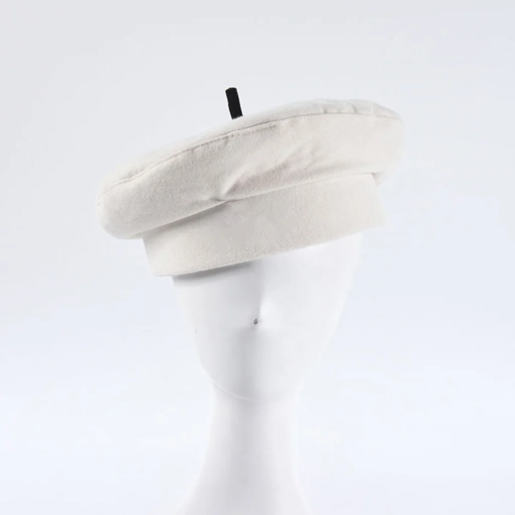 Корейский женский осенний берет из искусственного войлока, шапка с буквами RB Embroideyr, шляпа в морском стиле