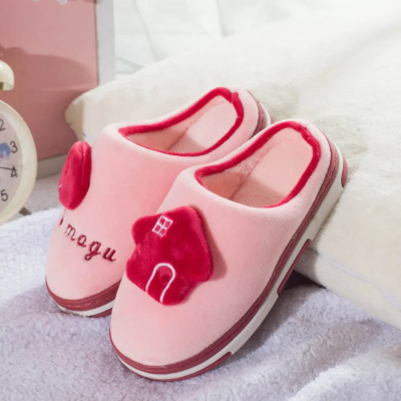 

Cute New Women'S Slippers Indoor Men And Women Home Couple Cotton Tow Indoor Cotton Slippers Explosion Cotton Slippers