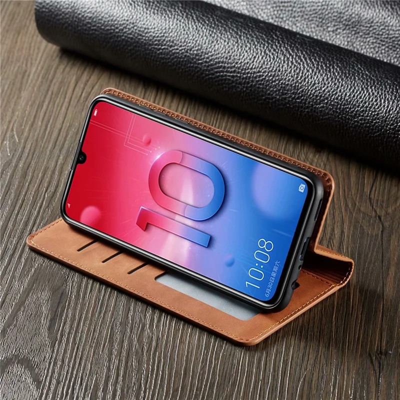 Для huawei P Smart чехол FORWENW Магнитный чехол для телефона huawei P Smart Honor 10 lite откидная крышка Кожанный чехол-подставка