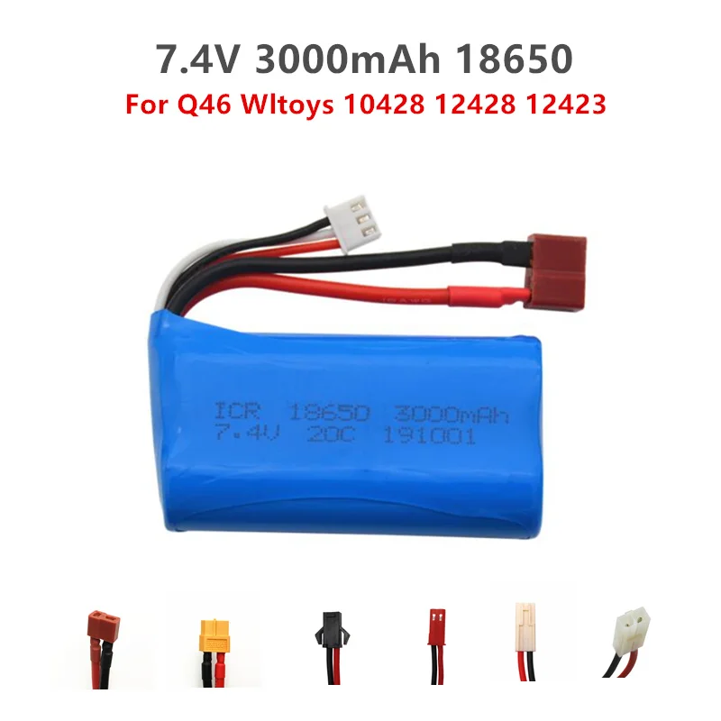 7,4 В 3000mAh18650 Lipo