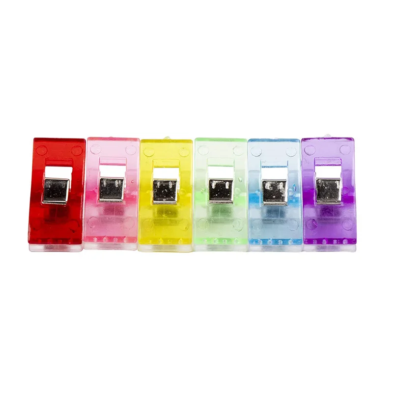 Зажимы для шитья-200-Pack разноцветные зажимы для стёганого одеяла, зажимы для скрепления для удержания и организации ткани, проекты для рукоделия, вязание крючком и K