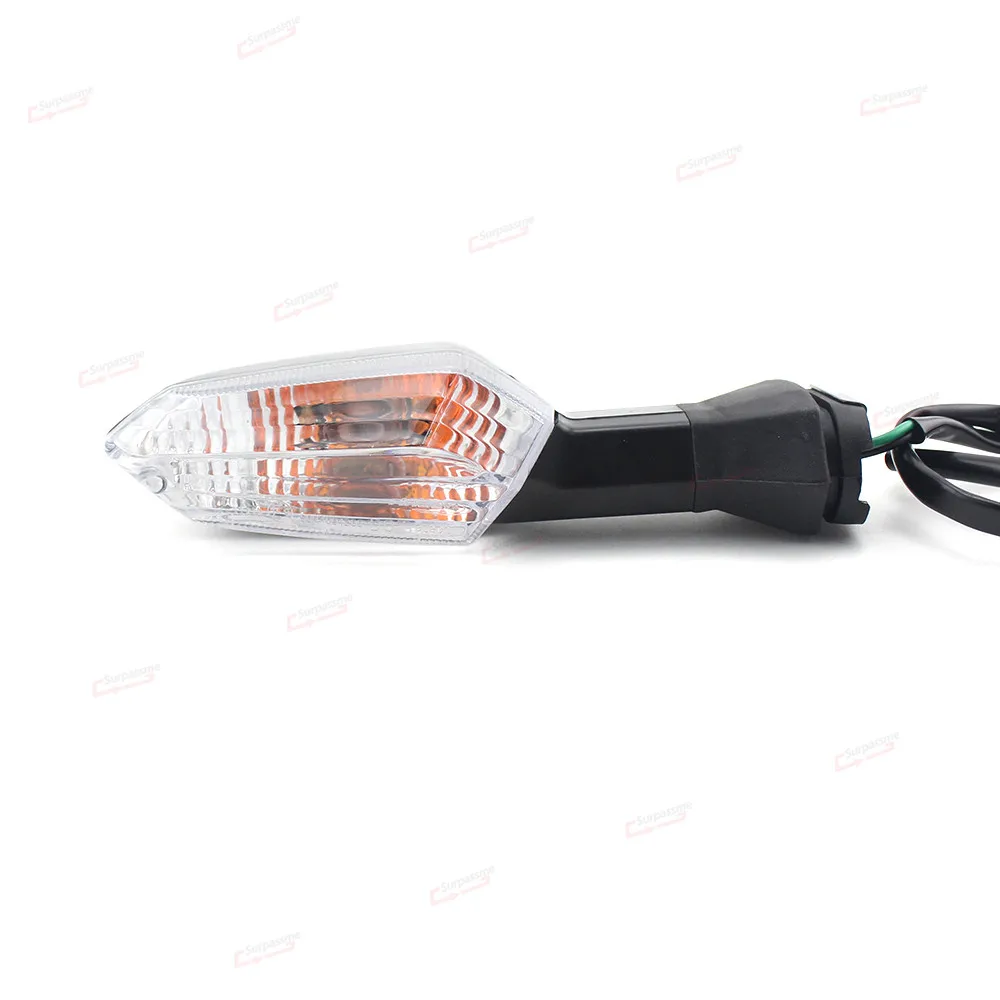 Светодиодный указатель поворота для мотоцикла Kawasaki Ninja 300 12-16 Z800 13-16 Z1000 10-16 ER250 Z250 Янтарная пара индикаторов мигалки