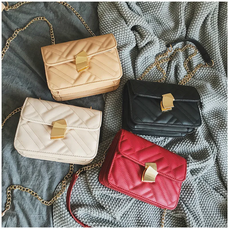 Luxury Women's Designer Bags With Gold-chain Pins In 2019 Are Full Of Imitation Wallets And Purses | Багаж и сумки