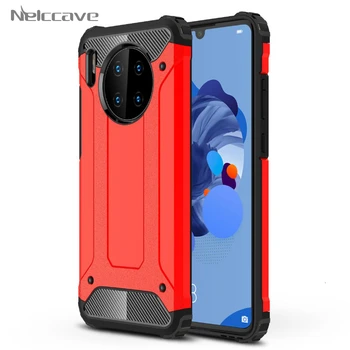 

100 Pieces Armor Cases For Huawei Mate 30 Pro Mate 20 Lite 20X Mate 10 9 Lite 8 Shockproof Phone Case Hybrid Dual Layer Cover