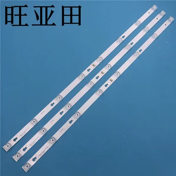 

New Kit 3 PCS 8LED 69cm LED backlight strip for L40F3301B L40P-F 4C-LB4008-HR01J 40D2900 40HR330M08A6 V8 L40E5800A L40F3301B