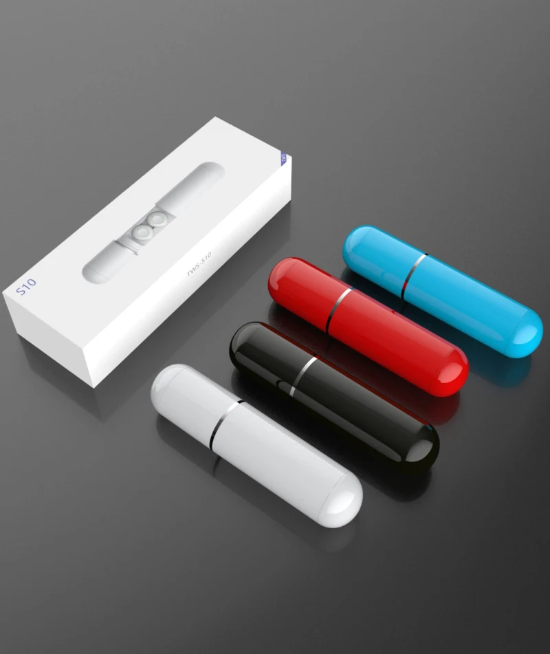 Для S10 Bluetooth 5,0 спортивные наушники TWS беспроводные наушники 3D стерео наушники с громкой связью Водонепроницаемая гарнитура с внешним аккумулятором