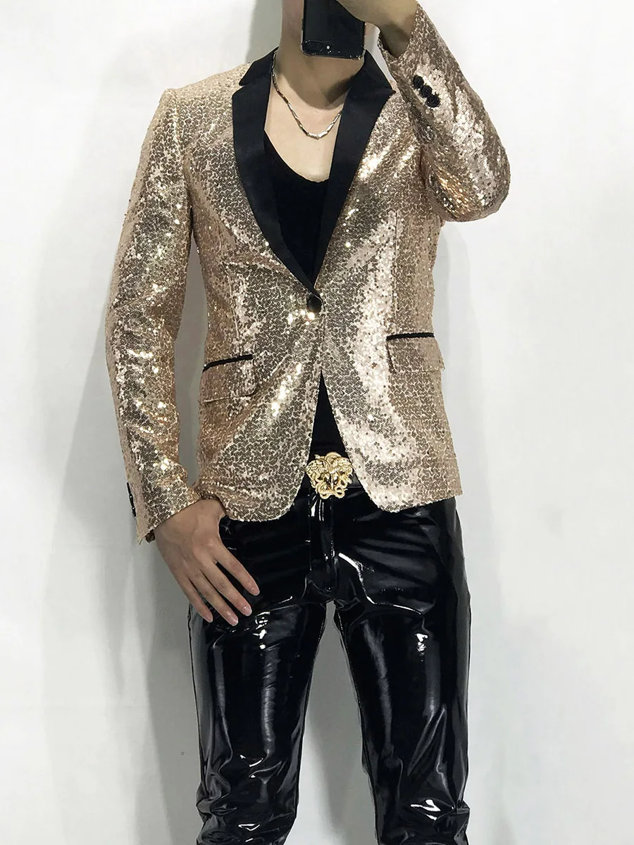 КТВ Костюм официантки хост blingbling куртка мода fashion! Костюмы отдельных певцов