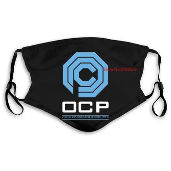 

OMNI Consumer Products OCP Inspired By Robocop Printed Black Plus Size Mask women kid's PM2.5