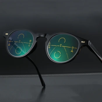 

Seemfly Progressive Multifocal Reading Glasses Anti Blue Light Near Far Sight Magnifying Eyewear Presbyopia Hyperopia Eyeglasses