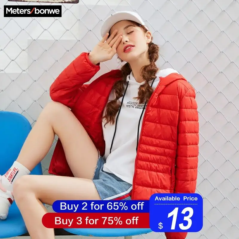 Metersbonwe новое зимнее женское хлопковое пальто с подкладкой, тонкая женская верхняя одежда с капюшоном, теплый супер светильник, одежда для студентов