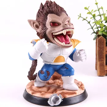 

Dragon Ball Z Vegeta Figure Great Ape GK Statue Q Version Dragon Ball Vegeta Action Figure PVC Collectible Model Toy