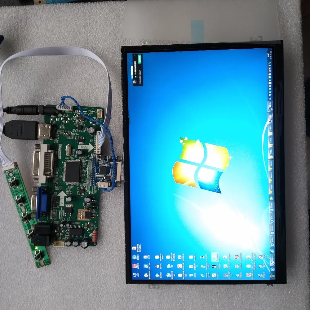 LP173WF4 ЖК-светодиодный экран для raspberry pi панель с комплектом M. NT68676 плата контроллера драйвера VGA HDMI аудио светодиодный 30PIN 17,3 дюймов IP