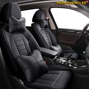 

ZHOUSHENGLEE Custom leather car seat cover For citroen c5 berlingo accessories c4 covers for vehicle seats