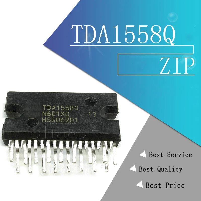 1pcs/lot TDA1558Q TDA1558 ZIP 2 x 22 W or 4 x 11 W single ended car ...