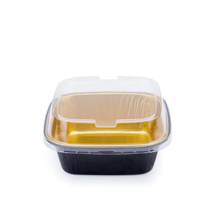 

10pcs High Quality 280ml Oven Baking Tools Household Tin Cake Bread Toast Aluminum Foil Mould DIY Favors Food Cup With Lids