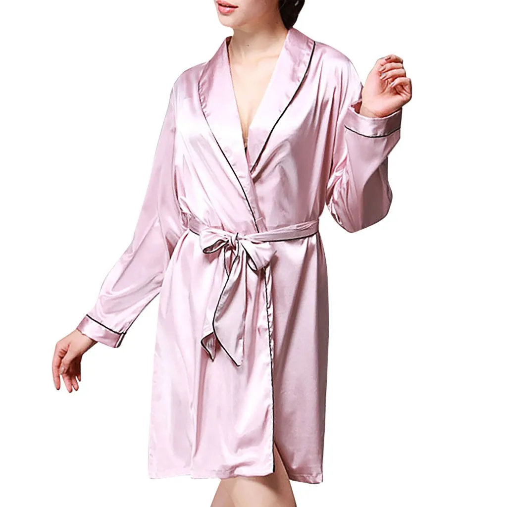 KANCOOLD, женские пижамные комплекты с длинными рукавами, шорты с милым мультяшным принтом, японская простая одежда для сна, домашняя одежда, новое поступление - Цвет: KH