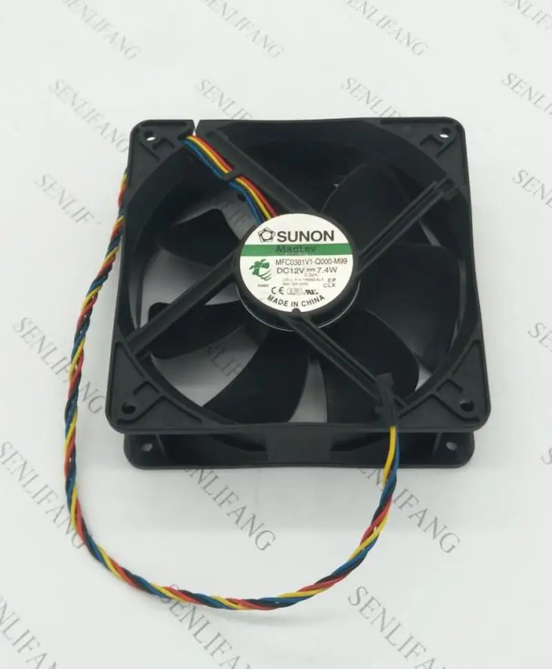Для оригинального MFC0381V1-Q000-M99 12038 12V 7,4 W бесшумный Настольный вентилятор