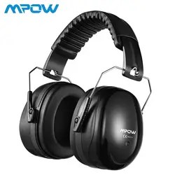 Mpow HP056 NNR 28dB защитные наушники для ушей шутер Защита слуха шумоподавление мягкая пена складывающаяся головная повязка Детские амбушюры