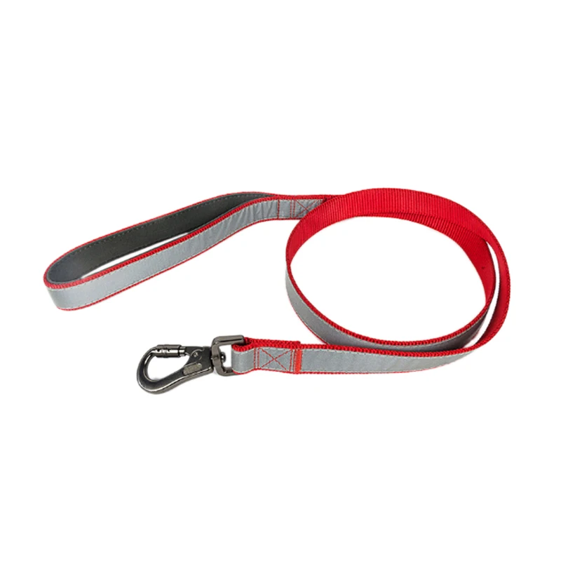 Tuff Hound высокопрочный поводок для домашних животных модная прочная собачья цепь светоотражающий материал гиена веревка полиэстер