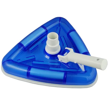 

Swimming Pool Cleaning Tool Accessories Suction Head Triangle Transparent Suction Head Blue