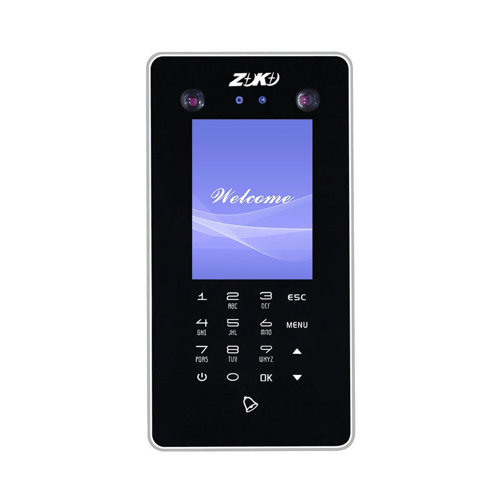 

ZK-FA30 Time Attendance Recognition Password Door Opener Access Control System 2.8inch TFT Screen EU Plug