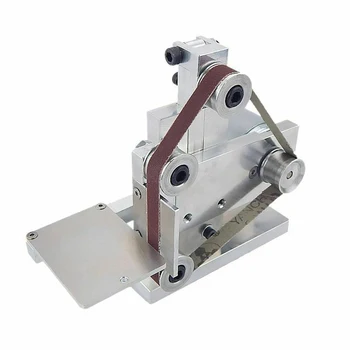 

Adjustable Angle Sharpening Abrasive Machine Tools With Sanding Bands Mini Sander Edges DIY Polishing Cutting Electric Grinding