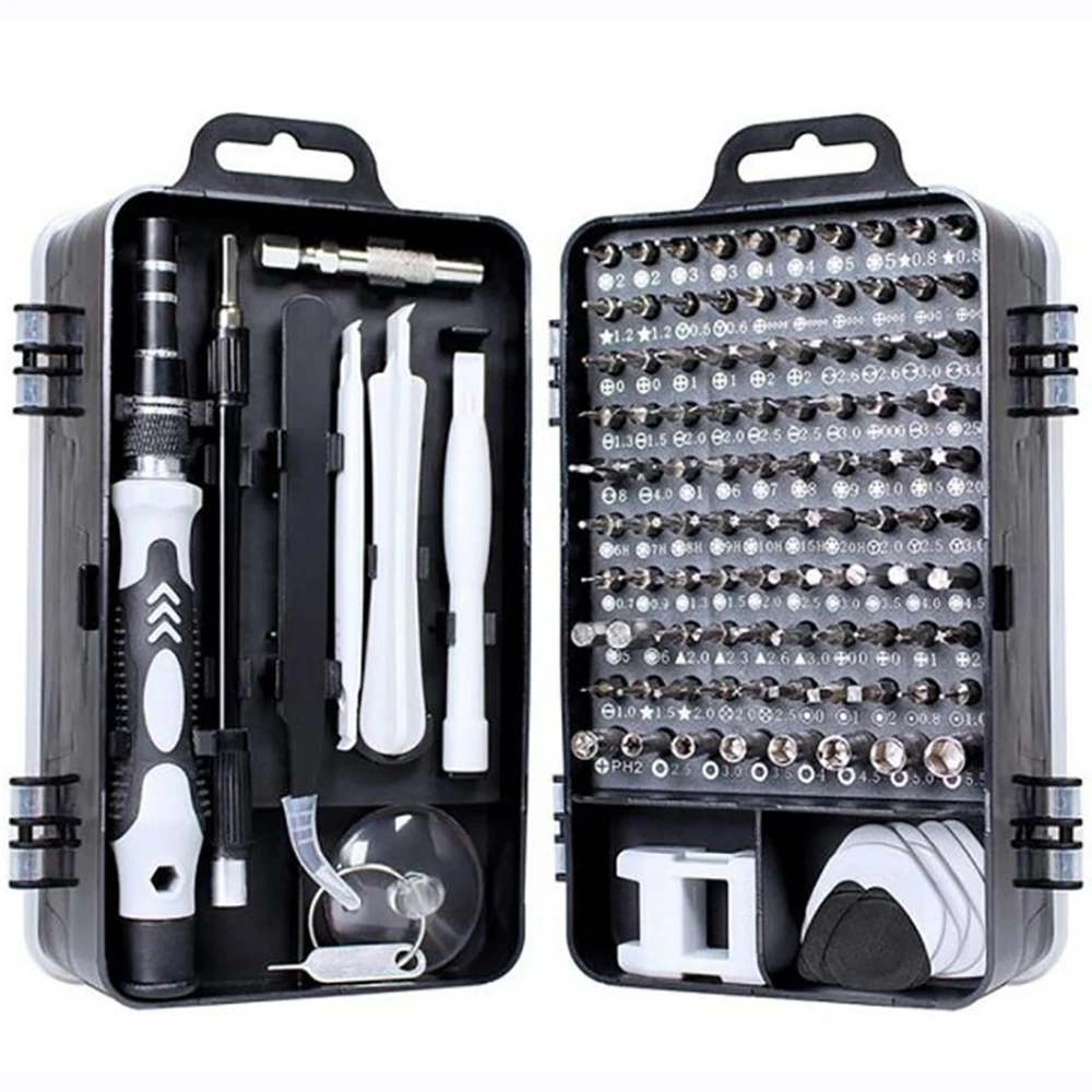 £11.65 115 In 1 Mini Screwdriver Set With Screwdriver Bits For
