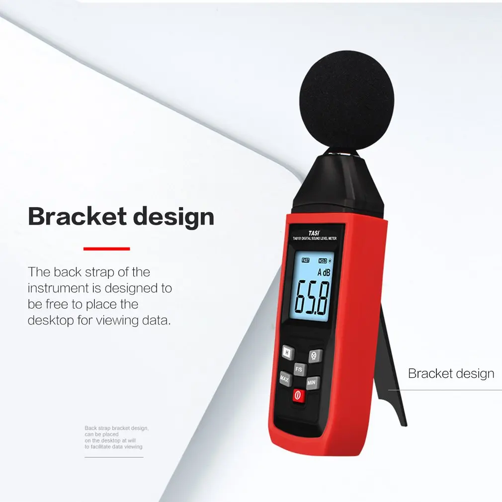 TA8151 Digital Sound Level Meters 30~130dB Decibel Meter Logger Noise Detector Digital Noise Audio Diagnostic Tool