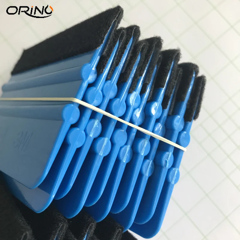 US $46.55 50pcs Squeegee Felt Squeegee Vehicle Window Vinyl Film Car Wrap Applicator Tools Scraper