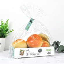 100 набор, упаковочный пакет для хлеба, выпечки тостов на вынос, пищевая посылка, мешок для торта, коробочка для кондитерских изделий, мешок для еды, держатель для тостов