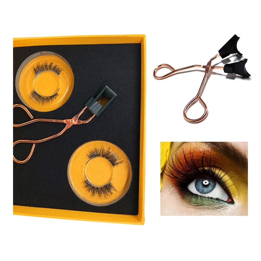 

2020 New Arrival Handmade EyeLashes Magnetic Quantum Magnet Eyelashes Partner Set Easy to Wear Magnetic Lashes with Box