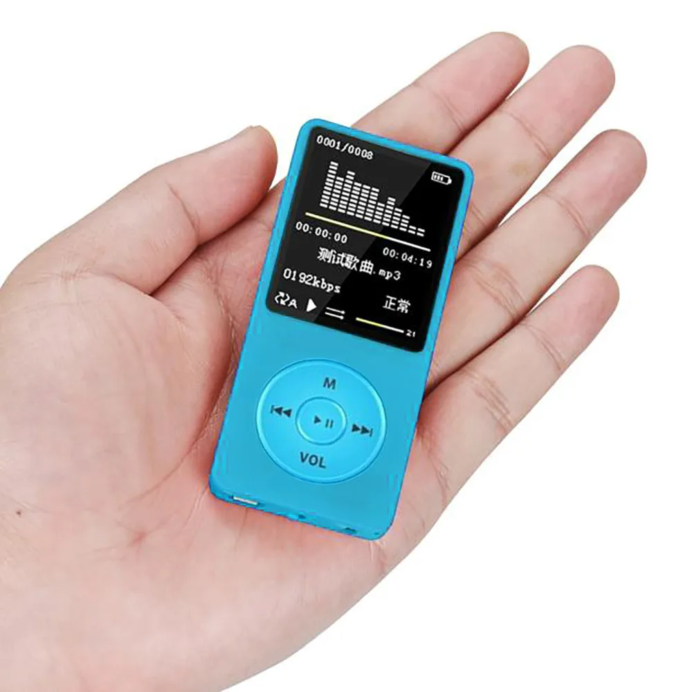 Горячая 70 часов воспроизведения MP3 MP4 без потерь Звук Музыкальный плеер fm-рекордер TF карта# T2