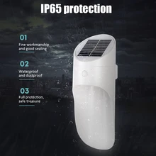 Светодиодный светильник на солнечной батарее, настенный светильник с микроволновым датчиком, водонепроницаемый уличный светильник IP65 для дороги, ближнего сада, настенный светильник, уличный светильник ing