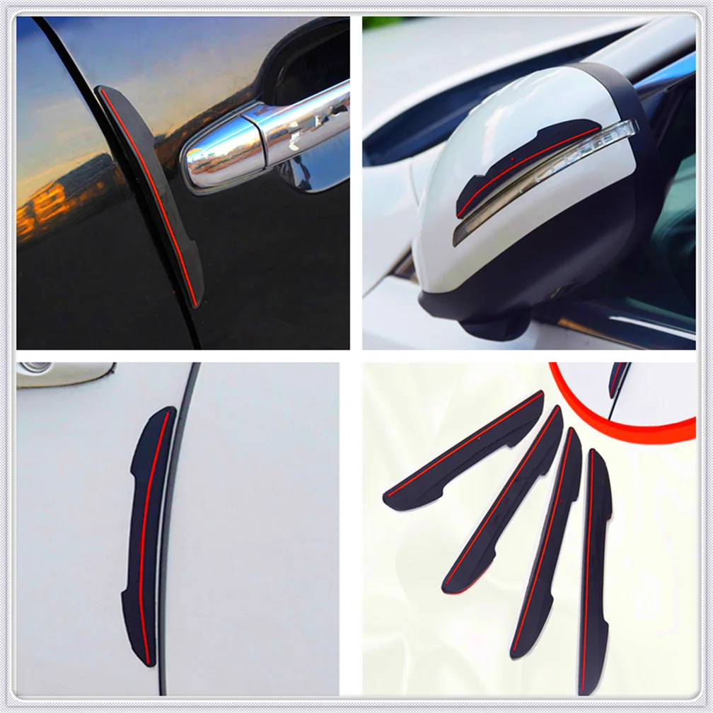 

Car Anti-Collision Door Strip crash Bumper sticker for Jeep Renegade Cherokee Wrangler Compass Patriot Santafe i20 i30