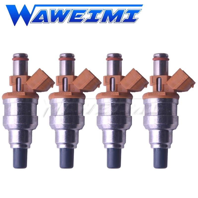 

WAWEIMI 4 Pieces High Quality Car Accessories Fuel Injector OE 195500-2170 For Mazda Daihatsu Move Cuore L6/9 1955002170