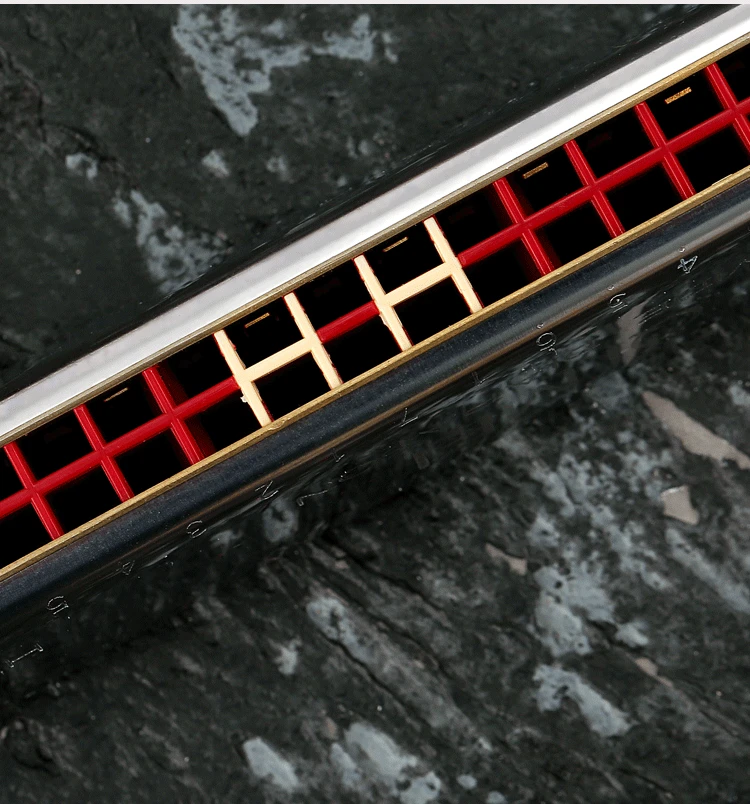 CMO 28 Hole Wide Range Accent C Harmonica Students Adult Beginners Wind Instruments Manufacturers Direct Selling