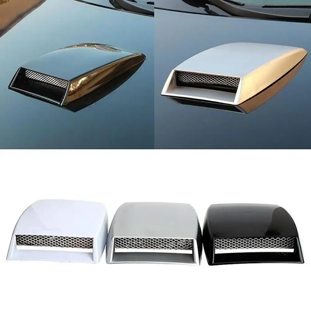 

50% HOT SALES Universal Car-Styling Hood Air Flow Intake Vent Cover Sticker Exterior Decor