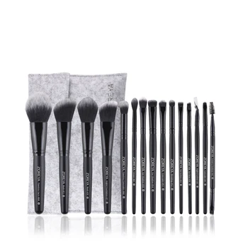 

15Pcs Rose Gold Makeup Brushes Set Professional Eye Liner Brow Lashes Make Up Brushes Cosmetic Diamond Brush For Eyeshadow