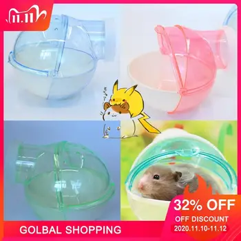 

Hamster Toy 1/pcs Hamster Cage Mini External Small Bathroom Bedroom, Can Be Fixed Inside Outside 6CM Diameter Clamshell Design