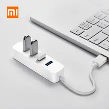 XIAOMI 4 порта USB3.0 хаб с резервным блоком питания интерфейс USB удлинитель концентратора удлинитель коннектор адаптер для портативных ПК