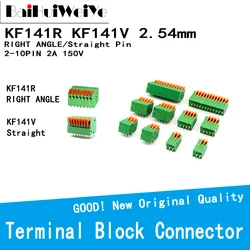 Conector de terminal de parafuso reto/ângulo reto, conector de 2.54mm, 150v2a, kf141r, kf141r