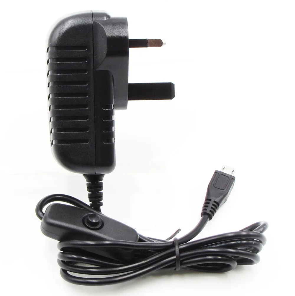 Вилка Великобритании: 5V3A 5 V/3A PI3 Модель B Raspberry PI3 адаптер питания USB зарядное устройство Блок питания импульсный адаптер источника питания