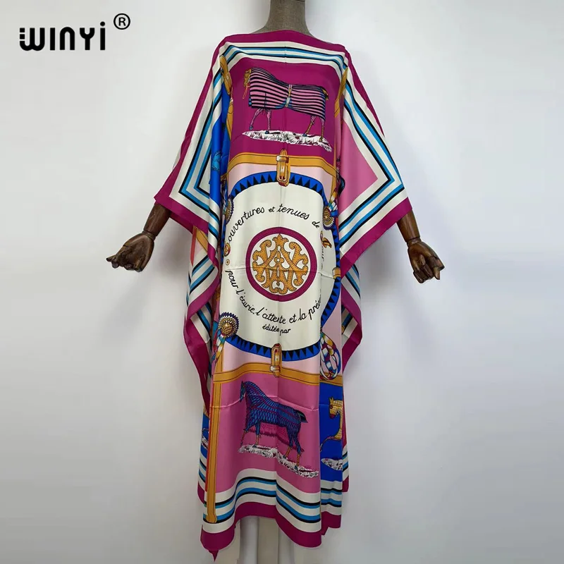 Bliski wschód kuwejt długie sukienki kobieta moda kobiety Sexy Boho lato Casual szyfon w kwiaty wieczór Party plaża długa, maksi sukienka