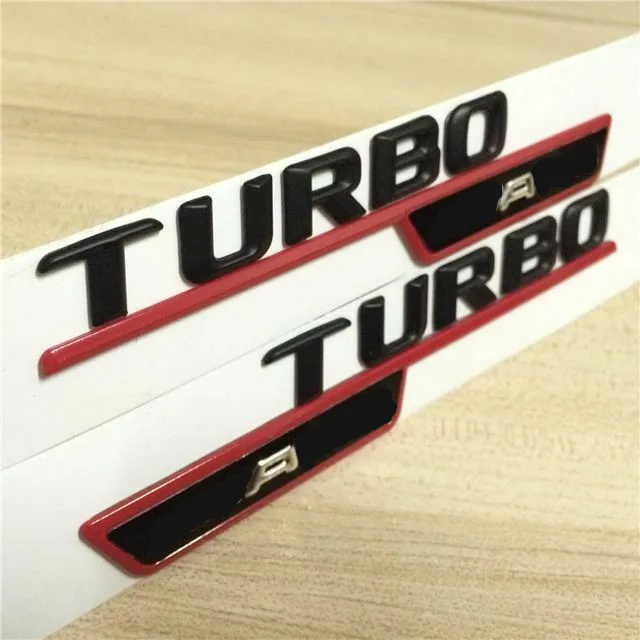 Черные красные 3d-буквы для TURBO //// A M G Значки Эмблемы Mercedes | Автомобили и мотоциклы