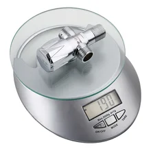 Многофункциональный угловой клапан медный угловой клапан Горячая и холодная водозапорный Кран угловой клапан Shen shi чистая вода сантехника человек